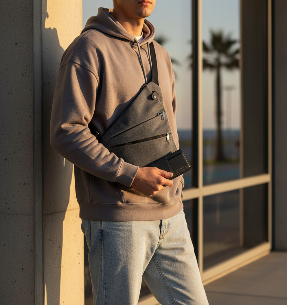 Urban Atlas Anti-Theft Small Chest Bag Cross Body Bags